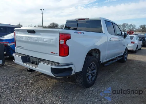 2022 Chevrolet Silverado 1500 4Wd Short Bed Rst z USA, uszkodzony, nr VIN 3GCUDEED1NG501416